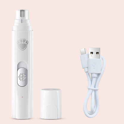 Electric Pet Nail Grinder Trimmer